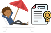 Step 3: Receive instant certificate of completion upon passing
